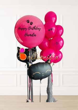 Personalised Kitty Arrangement
