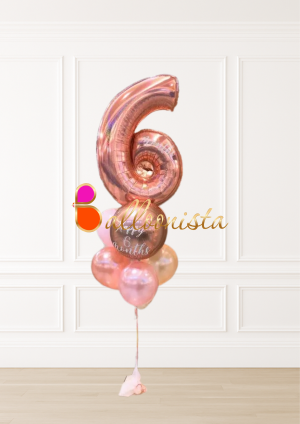 Personalised Number Arrangement