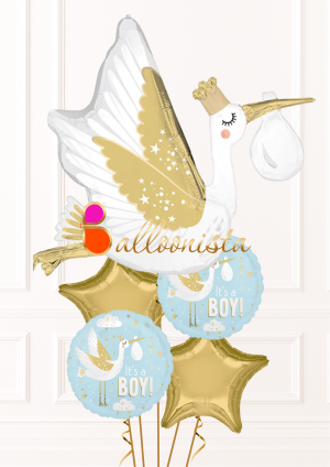 It's A Boy Stork Bouquet