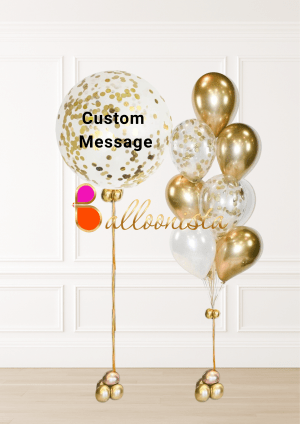 Personalised Confetti Arrangement