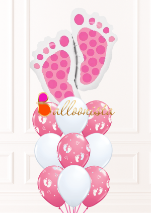 Baby Girl Feet Bouquet