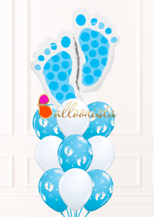 Baby Boy Feet Bouquet