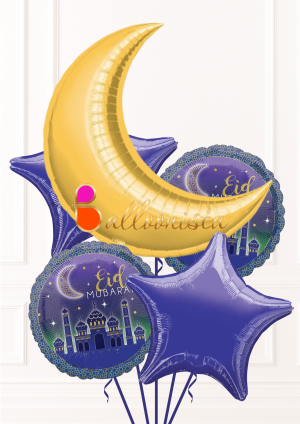 Eid Mubarak Balloon Bouquet