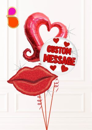 Personalised Holographic Balloon Bouquet