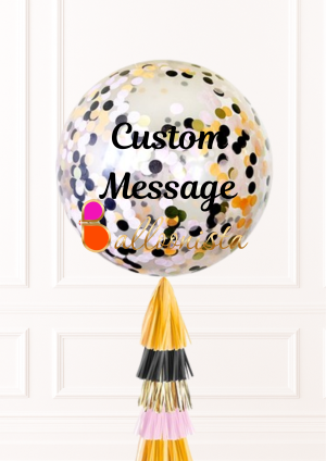 Personalised Mixed Confetti Orb
