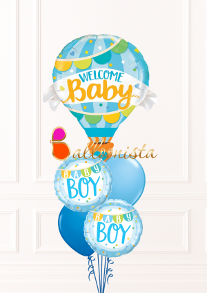 Welcome Baby Boy Bouquet