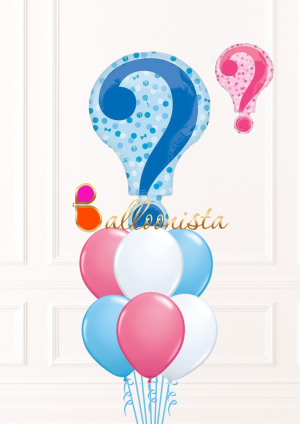 Double Sided Baby Shower / Gender reveal Bouquet