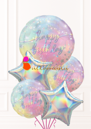 Iridescent Birthday Bouquet