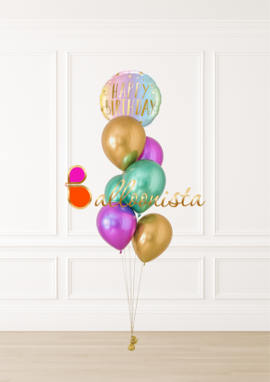 Gradient Birthday Arrangement