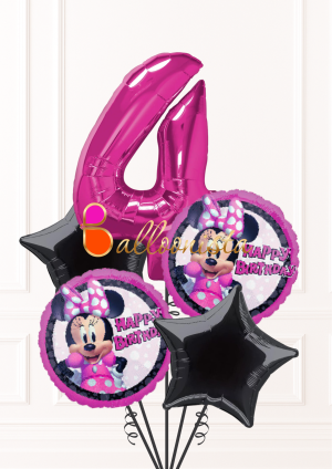 Minnie Number Bouquet
