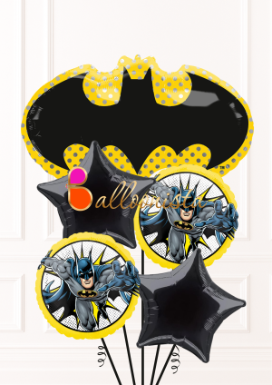 Batman Balloon Bouquet