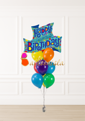 Birthday Banner Bouquet