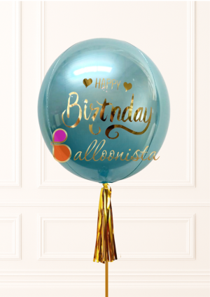 Personalised Blue Orb