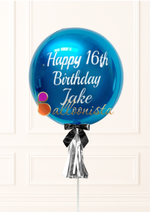 Personalised Deep Blue Orb