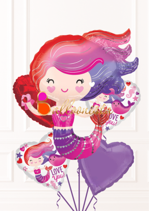 Mermaid Balloon Bouquet