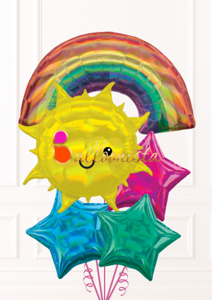 Iridescent Rainbow Bouquet