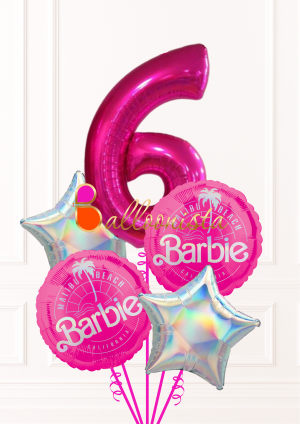 Barbie Number Bouquet