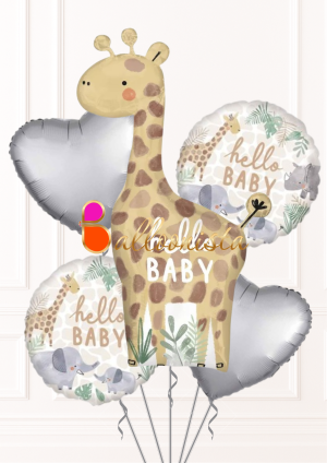 Hello Baby Giraffe Bouquet