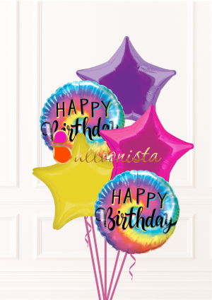Tie Dye Birthday Bouquet