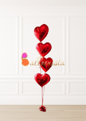 4 Hearts Bouquet