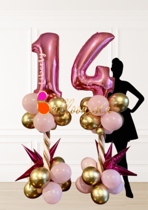 Luxe Number Column