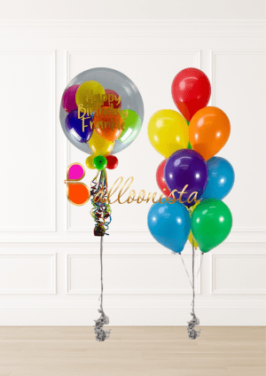 Personalised Bubble Bouquet