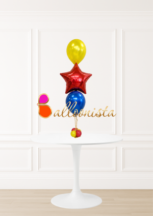 Mixed Balloons Arrangement