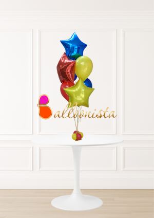 Mixed Balloons Arrangement